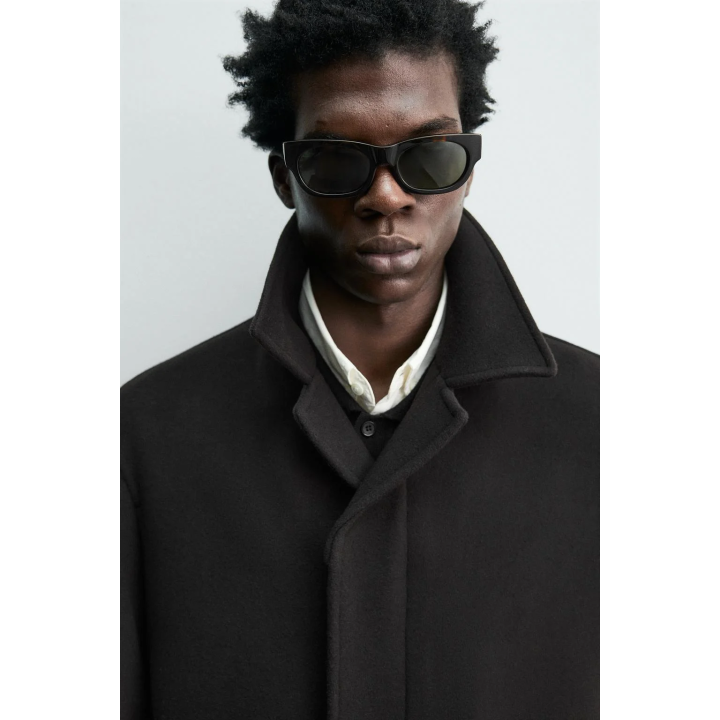 ПАЛЬТО ИЗ СМЕСОВОЙ ШЕРСТИ MANTECO ®