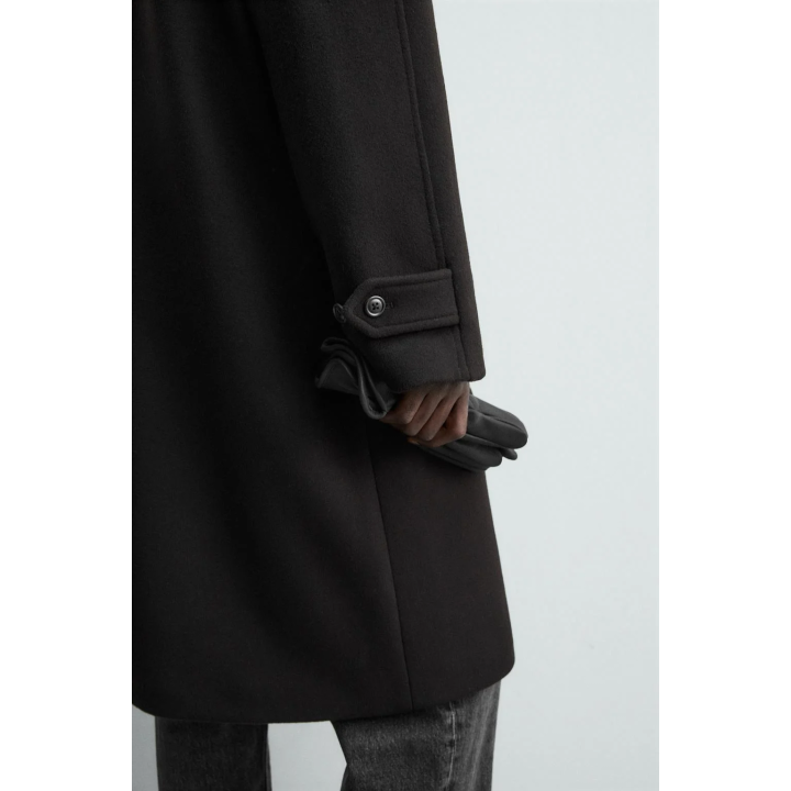 ПАЛЬТО ИЗ СМЕСОВОЙ ШЕРСТИ MANTECO ®