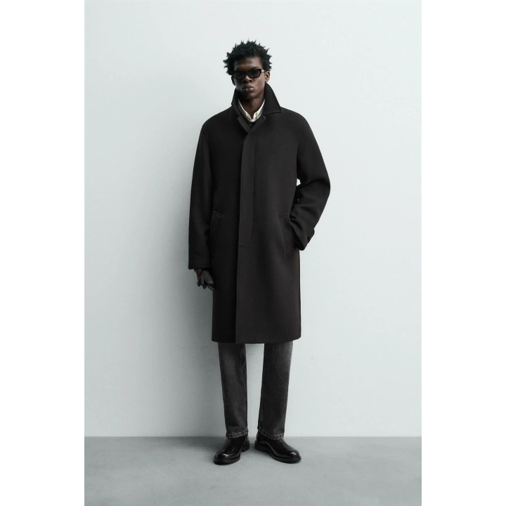 ПАЛЬТО ИЗ СМЕСОВОЙ ШЕРСТИ MANTECO ®