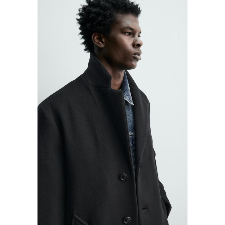 ПАЛЬТО ИЗ СМЕСОВОЙ ШЕРСТИ MANTECO®