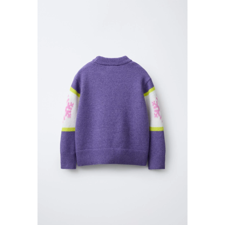 ВЯЗАНЫЙ СВИТЕР С НАДПИСЬЮ — SKI COLLECTION