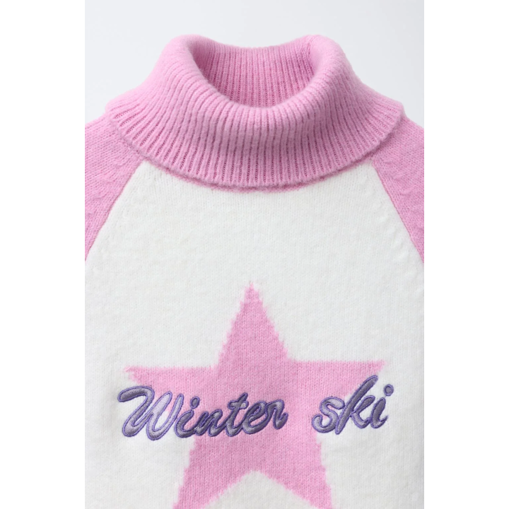 Джемпер с геометрическим узором из коллекции ski