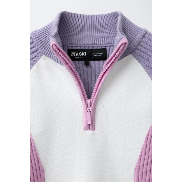 Джемпер в стиле colour block из коллекции ski