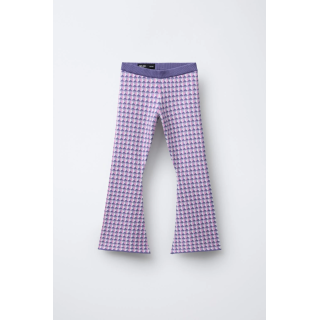 Брюки-клеш из жаккарда - коллекция лыжной одежды