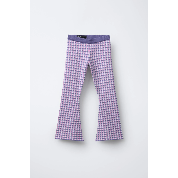 Брюки-клеш из жаккарда - коллекция лыжной одежды