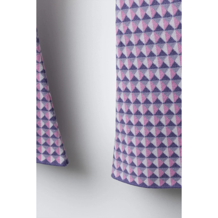 Брюки-клеш из жаккарда - коллекция лыжной одежды