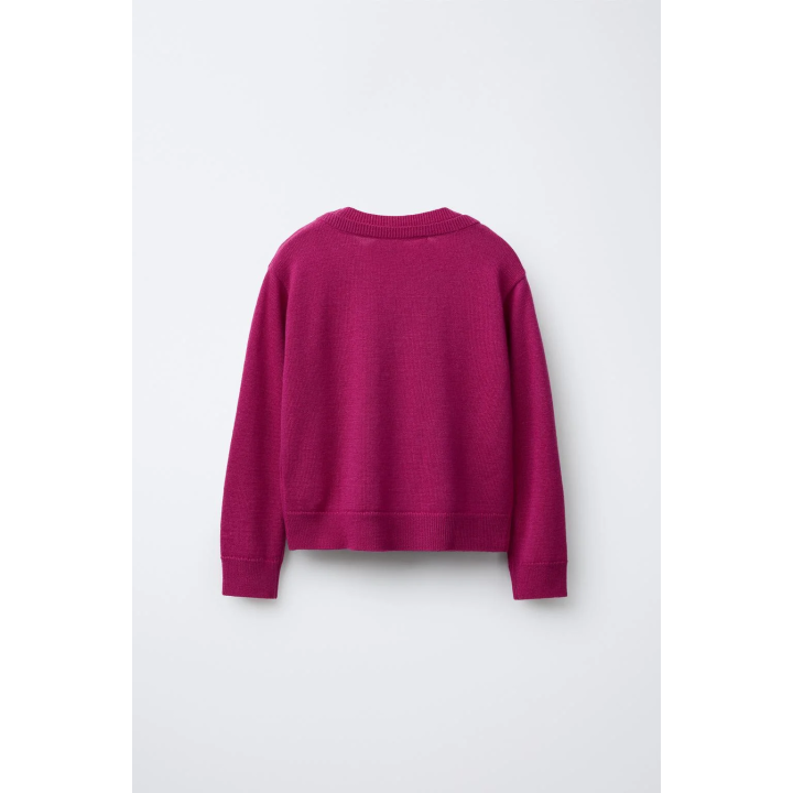 ШЕРСТЯНОЙ СВИТЕР С ДВОЙНЫМ ВОРОТНИКОМ