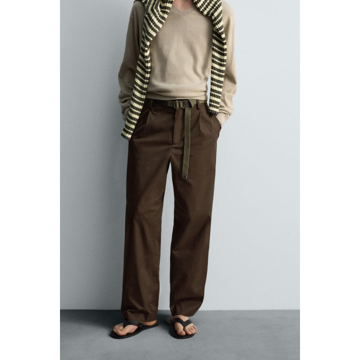 БРЮКИ ЧИНОС СО СКЛАДКАМИ - LIMITED EDITION