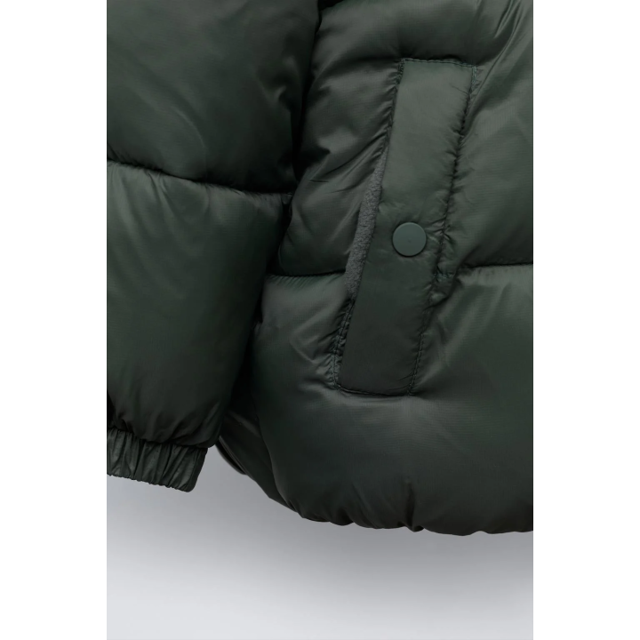 Пуховик с капюшоном patch