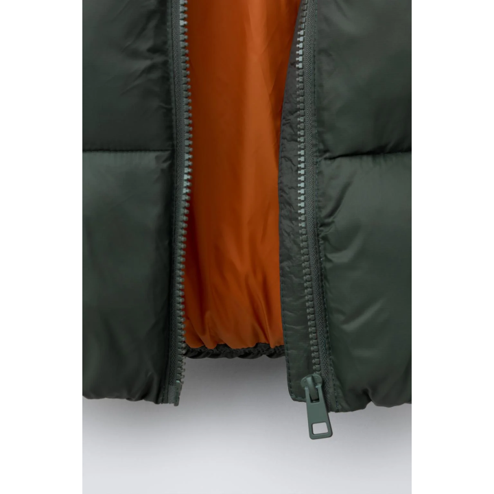 Пуховик с капюшоном patch