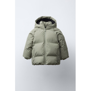 Пуховик с капюшоном, отталкивающий воду