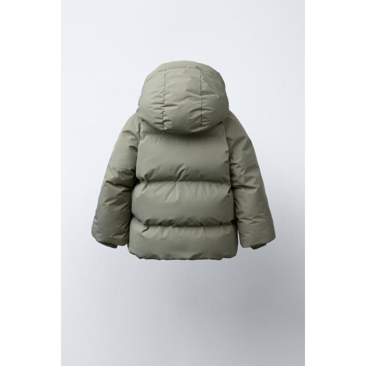 Пуховик с капюшоном, отталкивающий воду