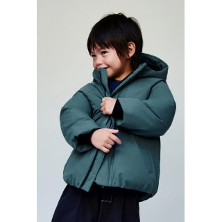 СТЕГАНОЕ ПАЛЬТО С КАПЮШОНОМ WATER REPELLENT