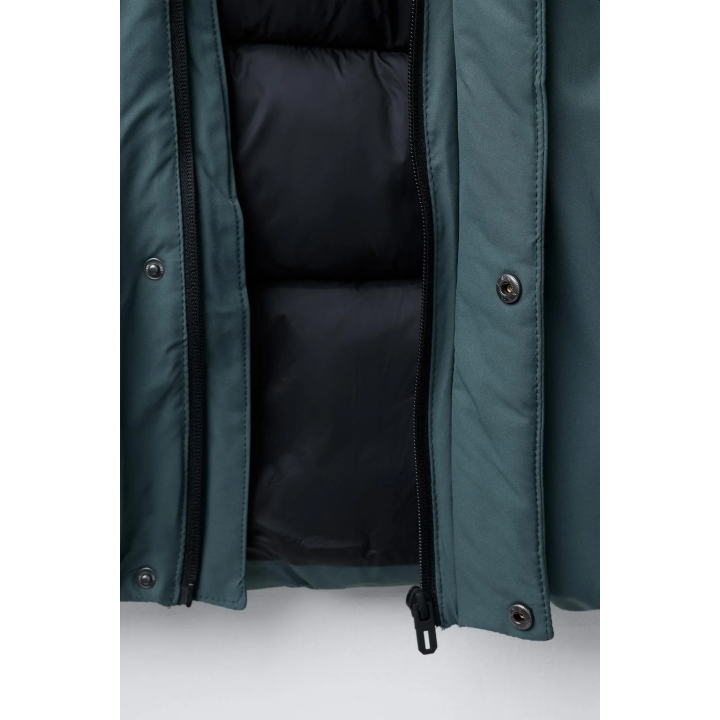 СТЕГАНОЕ ПАЛЬТО С КАПЮШОНОМ WATER REPELLENT