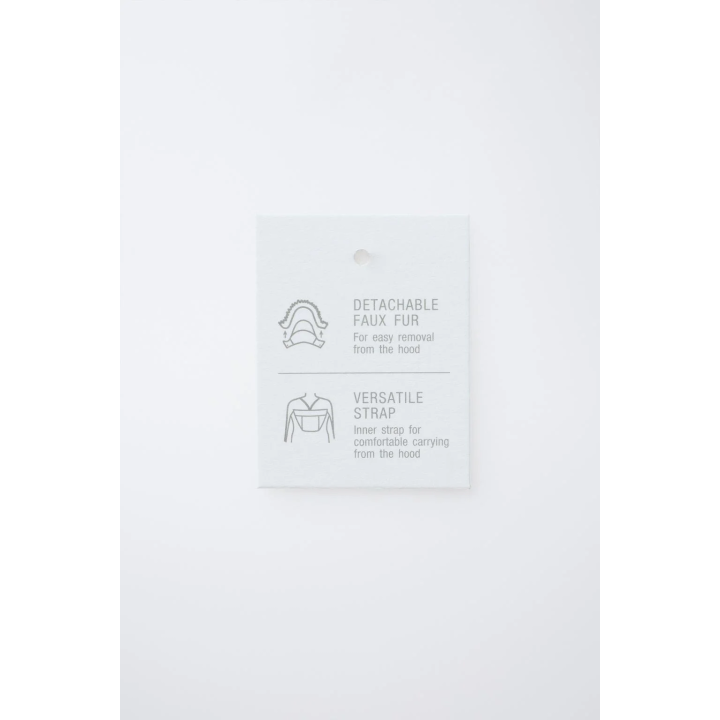 LONG WATER-REPELLENT AND WIND-RESISTANT FEATHER DOWN PUFFER JACKET