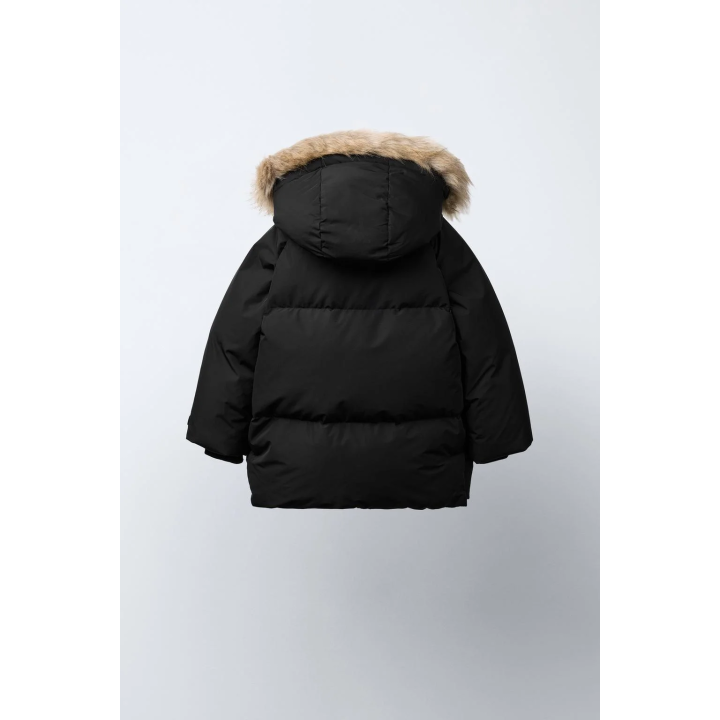 Пуховик длинный водоотталкивающий