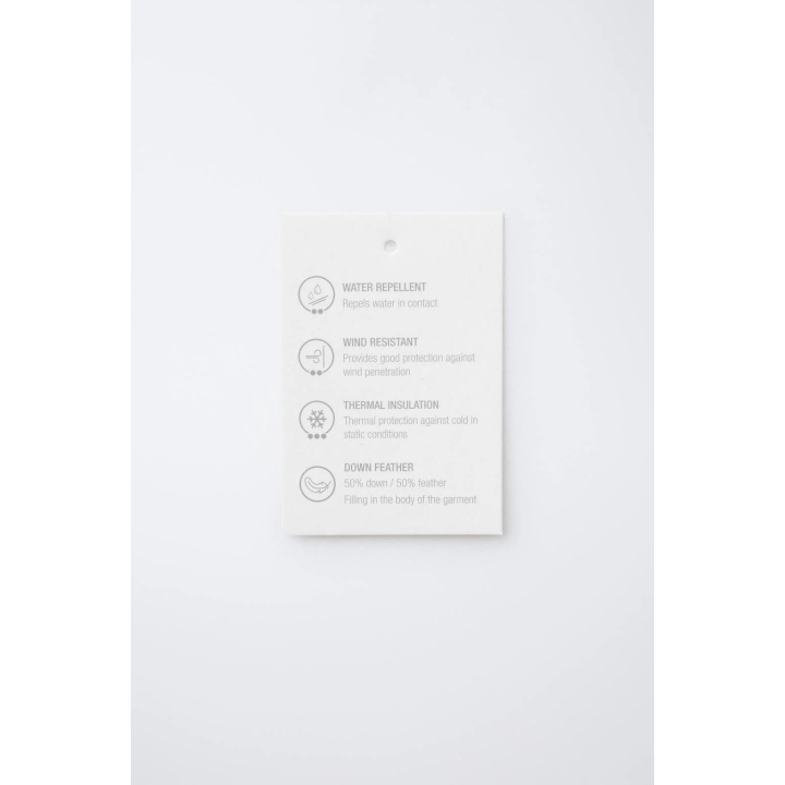 Пуховик длинный водоотталкивающий