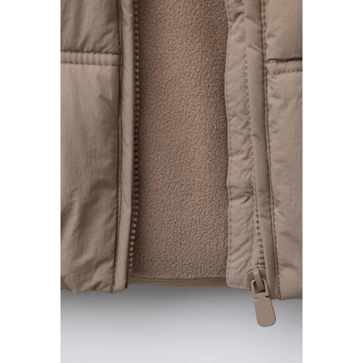 СТЕГАНЫЙ ПУХОВИК С КАПЮШОНОМ WATER REPELLENT