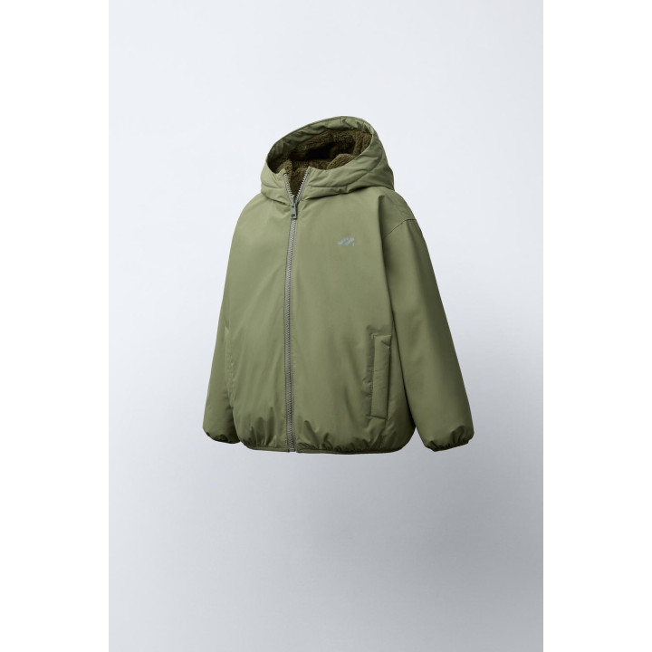 ДВУСТОРОННЯЯ ВОДОНЕПРОНИЦАЕМАЯ КУРТКА С ЛОГОТИПОМ