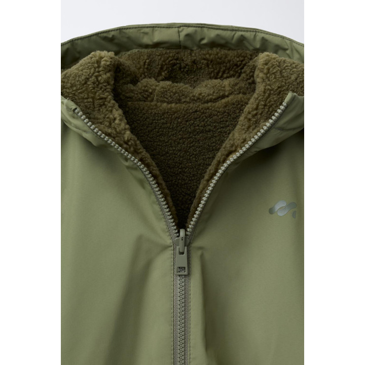 ДВУСТОРОННЯЯ ВОДОНЕПРОНИЦАЕМАЯ КУРТКА С ЛОГОТИПОМ