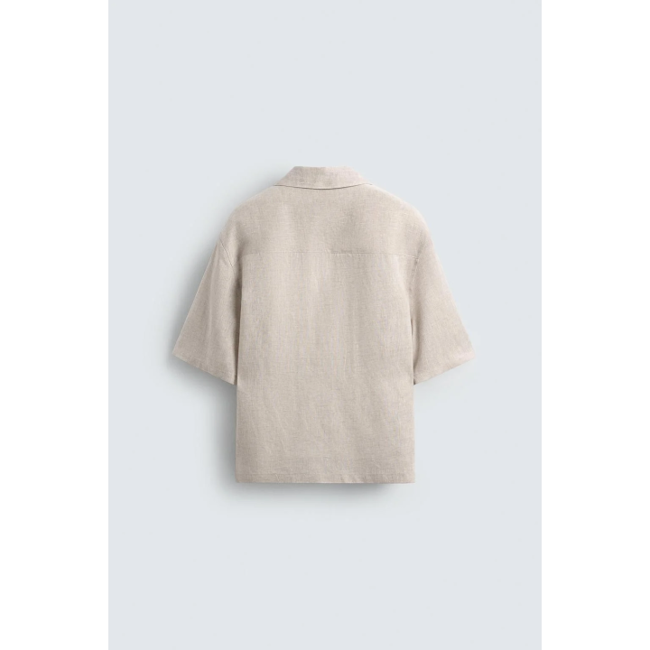 РУБАШКА-КИМОНО ИЗ 100% ЛЬНА