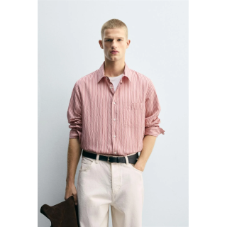 СТРУЯЩАЯСЯ РУБАШКА В ПОЛОСКУ