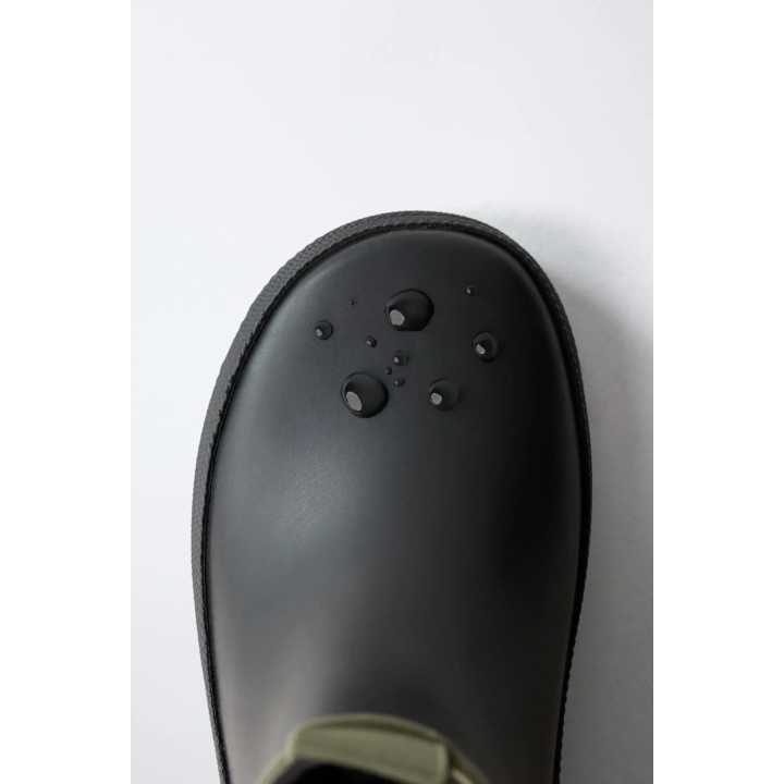 РЕЗИНОВЫЕ САПОГИ С ЭЛАСТИЧНОЙ ВСТАВКОЙ