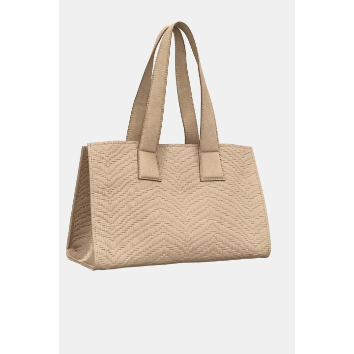 ПЛЕТЕНАЯ ЗАМШЕВАЯ СУМКА-ШОПЕР