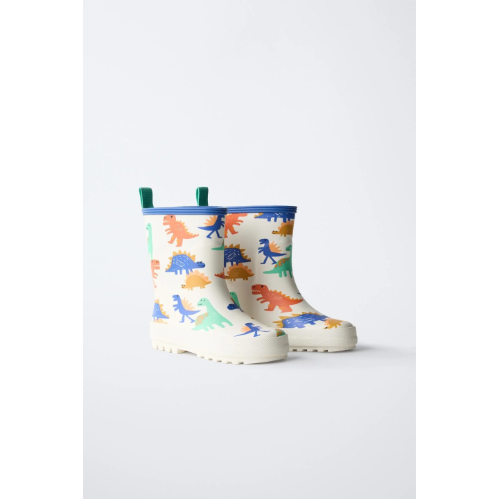РЕЗИНОВЫЕ САПОГИ С ДИНОЗАВРАМИ