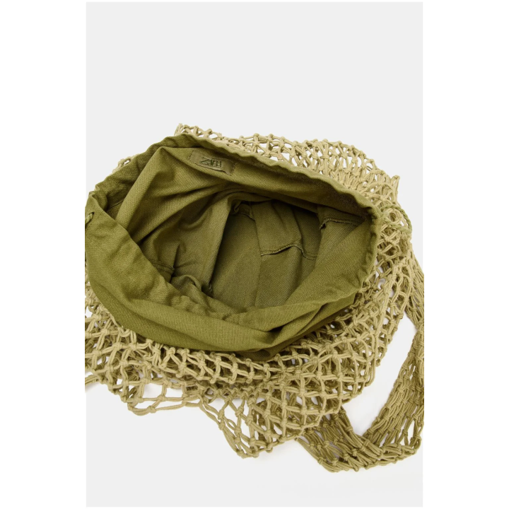 Сумка с плетением