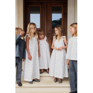 Платье с блестящим цветочным принтом ограниченной коллекции для возраста 2-5 лет