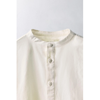 Рубашка из поплина с отложным воротником 2-5 лет/лимитированное издание