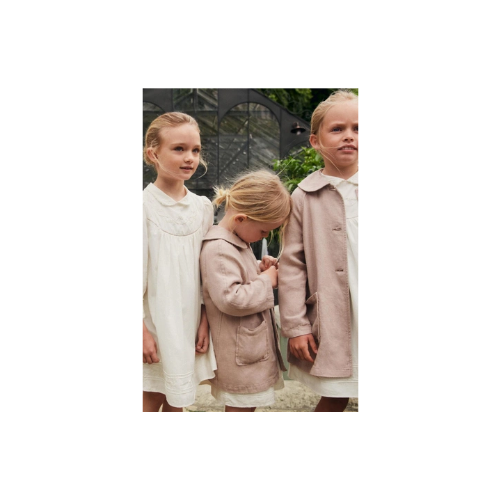 Рубашка limited edition из поплина 6-10 лет с воротником-стойкой