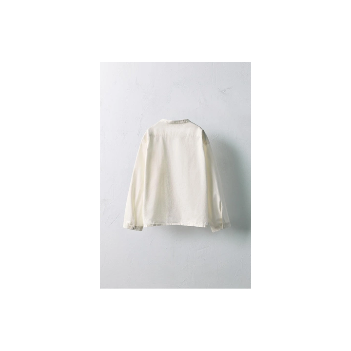 Рубашка limited edition из поплина 6-10 лет с воротником-стойкой