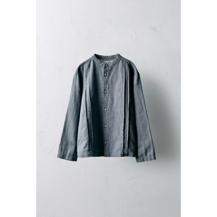 Рубашка limited edition из штапеля с льняным с добавлением 6-10 лет