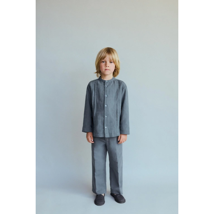 Брюки zara из хлопково-льняной ткани, 2-5 лет / лимитированное издание