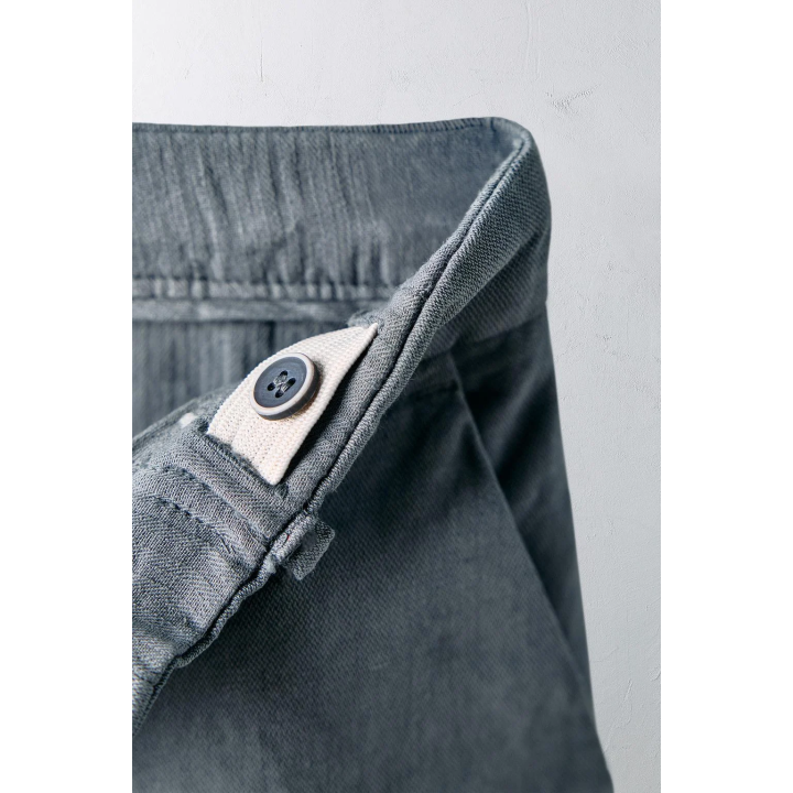 Брюки zara из хлопково-льняной ткани, 2-5 лет / лимитированное издание