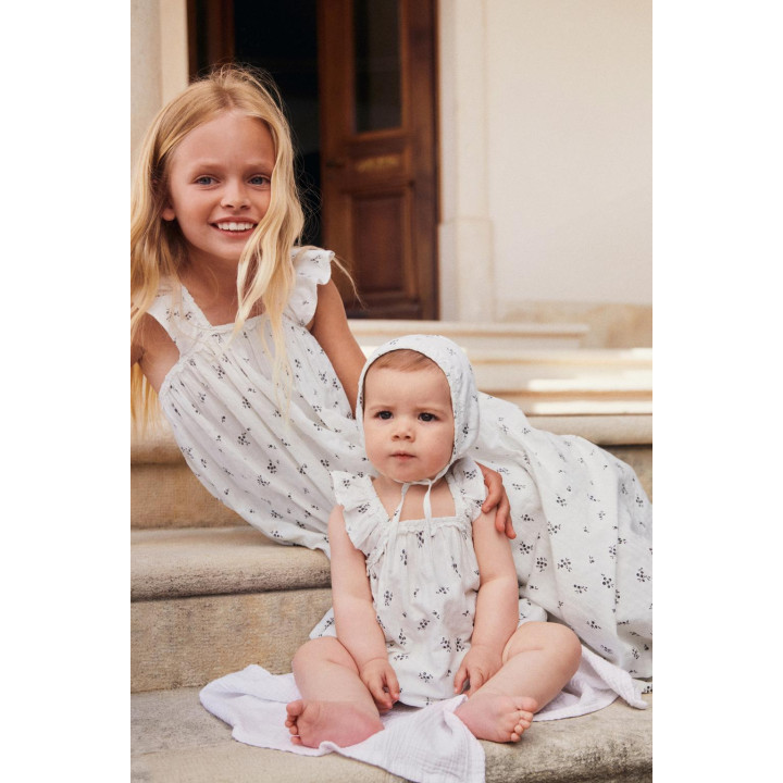 Комбинезон с блестящим цветочным принтом limited edition для возраста от 1 до 24 месяцев