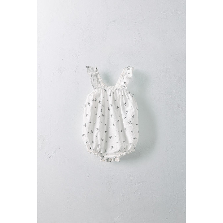 Комбинезон с блестящим цветочным принтом limited edition для возраста от 1 до 24 месяцев