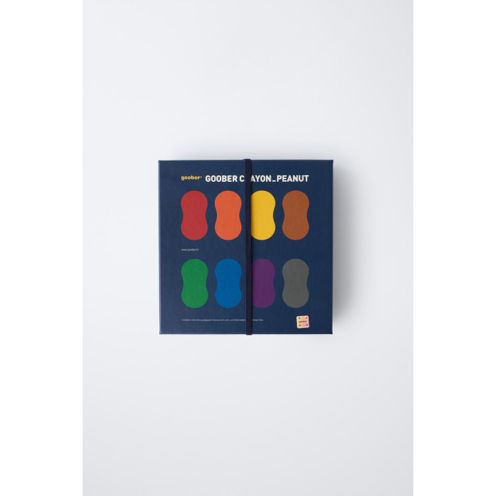 НАБОР ЦВЕТНЫХ МЕЛКОВ-КАРАНДАШЕЙ GOOBER ® (8 ШТУК) И КНИГА ДЛЯ РИСОВАНИЯ