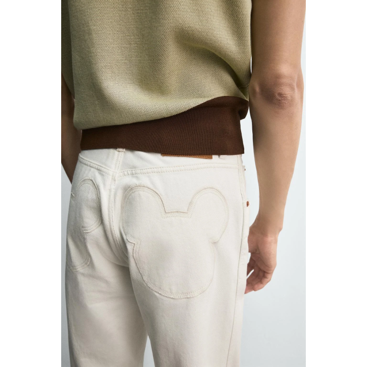 ДЖИНСЫ КЛЕШ HARRY LAMBERT FOR ZARA X DISNEY