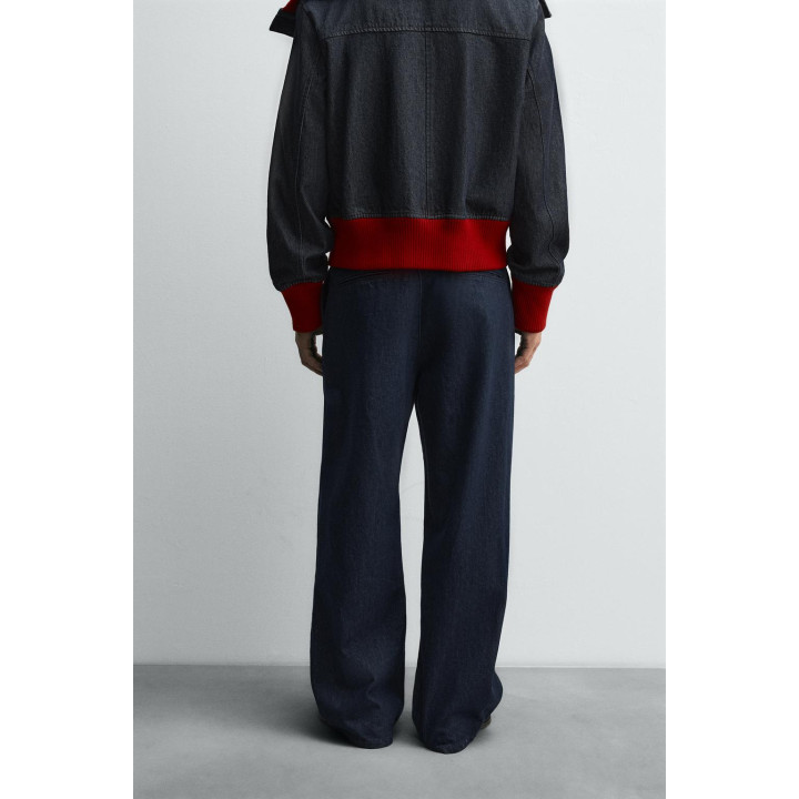 ДЖИНСОВЫЕ БРЮКИ ШИРОКОГО КРОЯ HARRY LAMBERT FOR ZARA X DISNEY