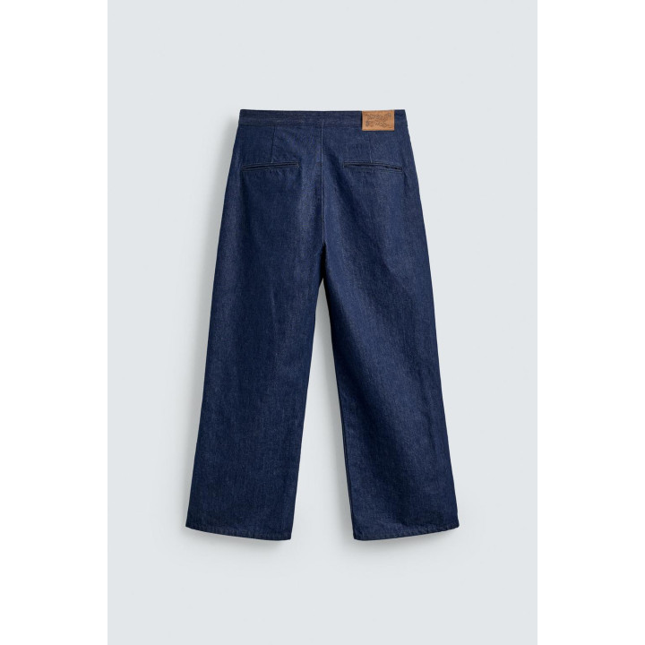 ДЖИНСОВЫЕ БРЮКИ ШИРОКОГО КРОЯ HARRY LAMBERT FOR ZARA X DISNEY