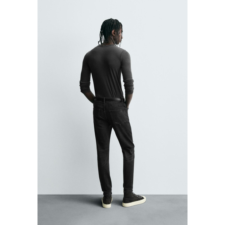 ДЖИНСЫ SKINNY FIT С РАЗРЕЗАМИ