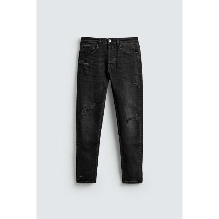 ДЖИНСЫ SKINNY FIT С РАЗРЕЗАМИ