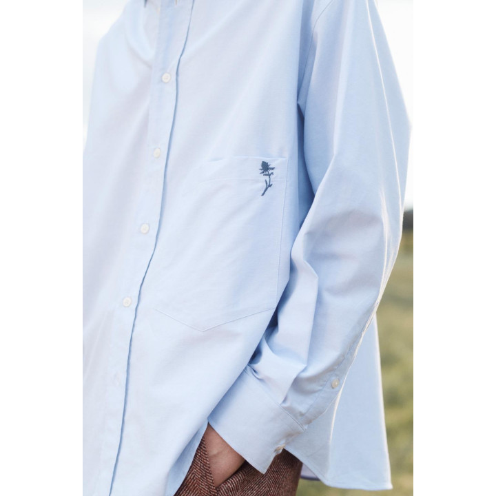 Рубашка с вышивкой limited edition oxford