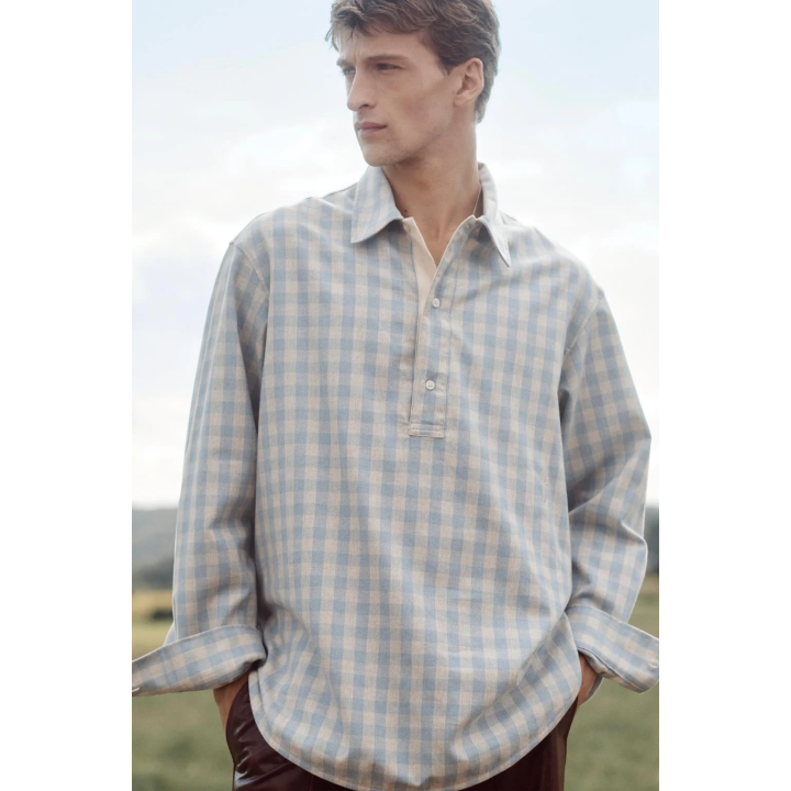 Рубашка-поло в клетку из ограниченной коллекции