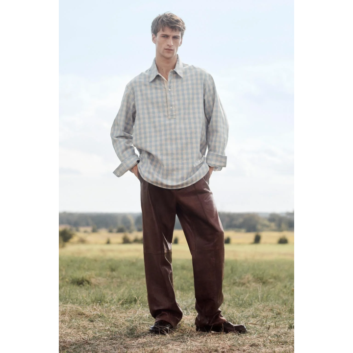 Рубашка-поло в клетку из ограниченной коллекции