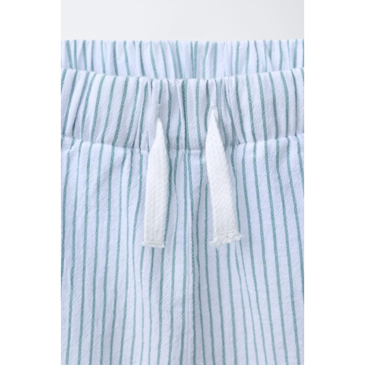 ТЕКСТУРНЫЕ ПОЛОСАТЫЕ БЕРМУДЫ