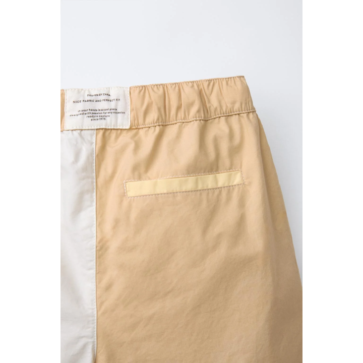 ЛОСКУТНЫЕ ШОРТЫ-БЕРМУДЫ